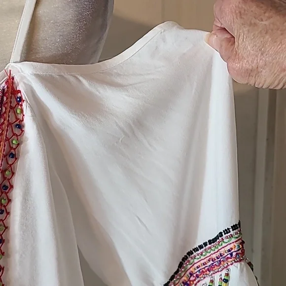 Boston Proper Beaded Dress - Picture 2 of 15